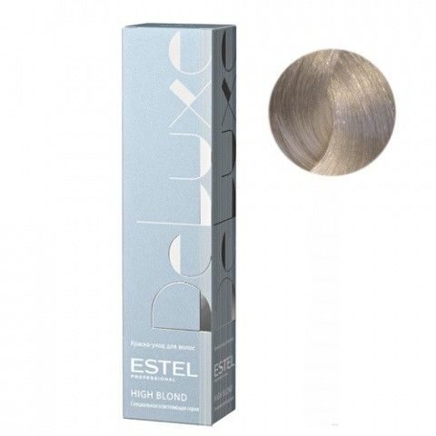 Краска для 100 седины. Estel Deluxe High blond 116. Estel de Luxe High blond 116 пепельно-фиолетовый блондин ультра. Estel Делюкс 116. Эстель 161 блонд Делюкс.