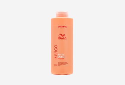 Ультрапитательный шампунь для волос – Wella Professionals Invigo Nutri-Enrich Deep Nourishing Shampoo 1000 ml