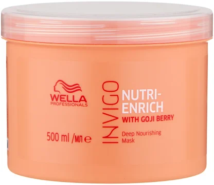 Питательная крем-маска для волос – Wella Professionals Invigo Nutri-Enrich  Deep Nourishing Mask 500 ml