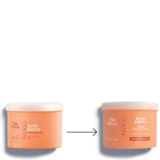 Питательная крем-маска для волос - Wella Professionals Invigo Nutri-Enrich  Deep Nourishing Mask 500 ml