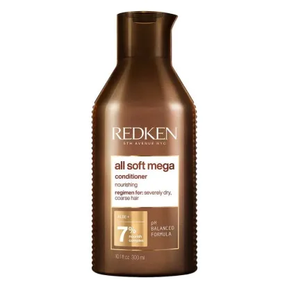 Кондиционер для питания и смягчения очень сухих и ломких волос — Redken All Soft Mega Conditioner 300 ml