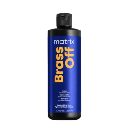 Маска для нейтрализации медных оттенков- Matrix Total Results Brass Off Hair Mask  500 ml