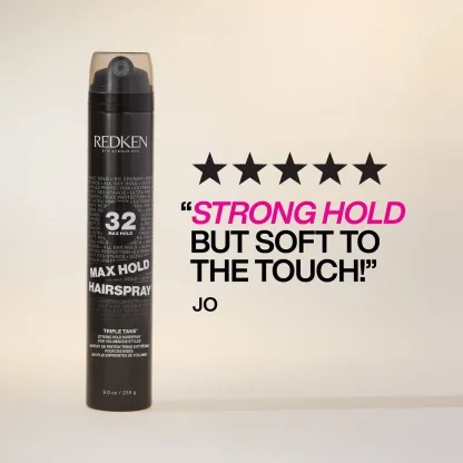 Спрей ультрасильной фиксации с тройным распылителем – Redken Max Hold Hairspray Triple Take 300 ml