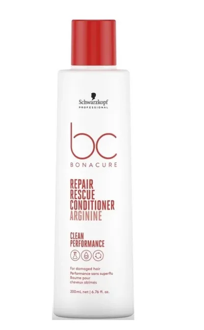 Кондиционер для восстановления волос — Schwarzkopf Professional Bonacure Clean Performance Repair Rescue Conditioner with Arginine 200 ml