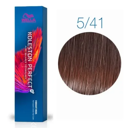 Стойкая крем-краска – Wella Professionals Koleston Perfect Me+ №5/41 (Гоа) 60 ml