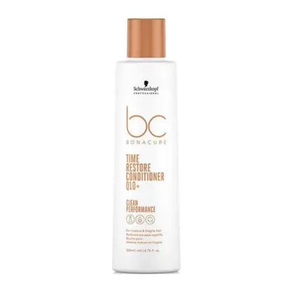 Кондиционер для зрелых и длинных – Schwarzkopf Professional Bonacure Clean Performance Time Restore Conditioner Q10+ 200 ml