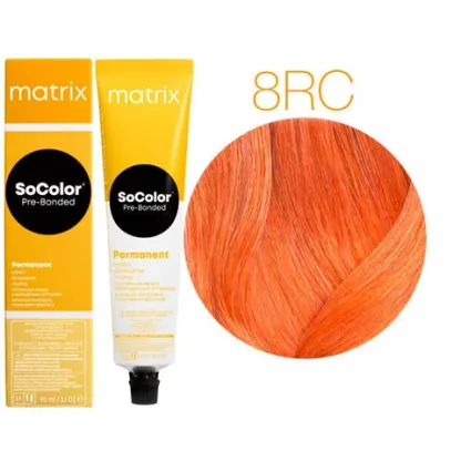 Крем-краска для волос — Matrix SoColor Pre-Bonded 8RC (Светлый Блондин Красно-Медный)