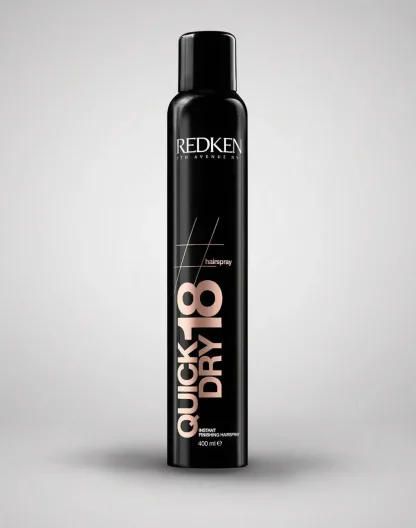 Спрей мгновенной фиксации для завершения укладки волос – Redken Styling Quick Dry 18 hairspray 400 ml