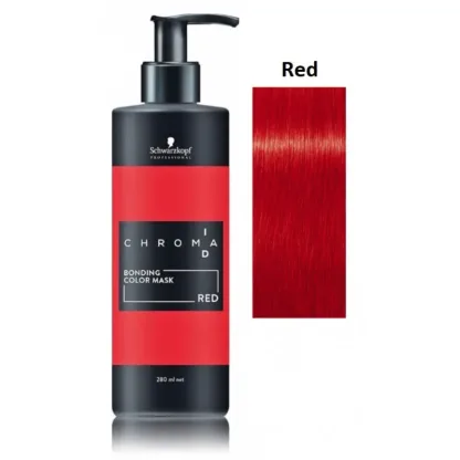 Тонирующая бодинг-маска (Красный) – Schwarzkopf Professional CHROMA ID Intense Bonding Colour Mask (RED) 280 ml