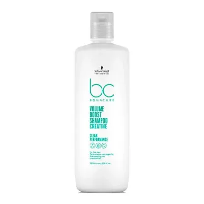 Шампунь для тонких и нормальных волос – Schwarzkopf Professional Bonacure Clean Performance Volume Boost Shampoo Creatine 1000 ml