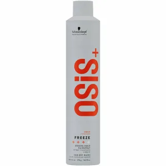 Лак для волос сильной фиксации -Schwarzkopf Professional Osis+ Freeze strong hold hairspray 500 ml