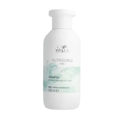 Мицеллярный шампунь для кудрявых волос -Wella Professionals NutriCurls Micellar shampoo for curls 1000 ml