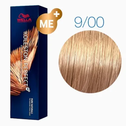 Стойкая крем-краска – Wella Professionals Koleston Perfect Me+ №9/00 (Очень светлый блонд натуральный интенсивный) 60 ml