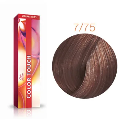 Тонирующая краска для волос – Wella Professional Color Touch №7/75 (Светлый палисандр) 60 ml