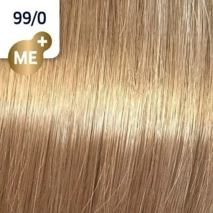 Стойкая крем-краска – Wella Professionals Koleston Perfect Me+ №99/0 (Очень светлый блонд интенсивный натуральный) 60 ml