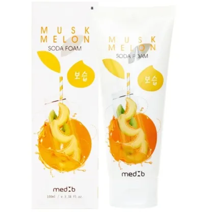 MEDB Пенка для умывания с экстрактом мускусной дыни и содой Muskmelon Soda Foam 100 мл