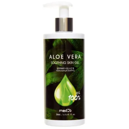 MEDB Успокаивающий гель для тела с алоэ вера Aloe Vera Soothing Skin Gel 280 мл