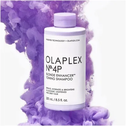 Шампунь тонирующий (система защиты для светлых волос) – Olaplex №4P Blonde Enhancer Toning Shampoo 250 ml