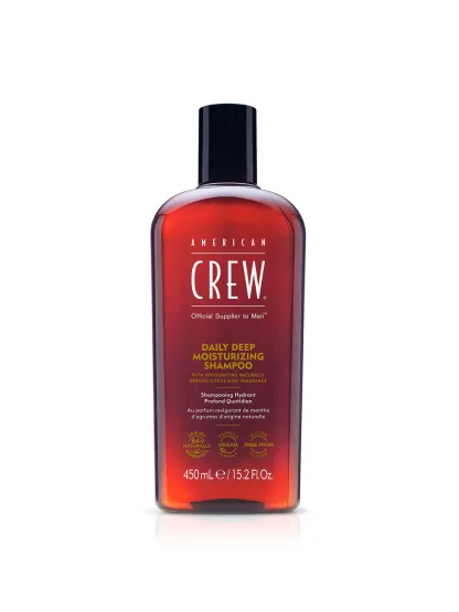 Ежедневный увлажняющий шампунь -American Crew Daily Deep Moisturizing Shampoo 450 ml