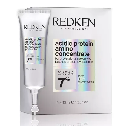 Протеиновый концентрат для полной трансформации волос за 1 применение- Redken Acidic Amino Protein Concentrate 10*10 ml