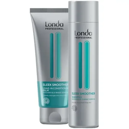 Несмываемый разглаживающий бальзам-кондиционер  – Londa Professional Sleek Smoother Leave-In Conditioning Balm 200 ml