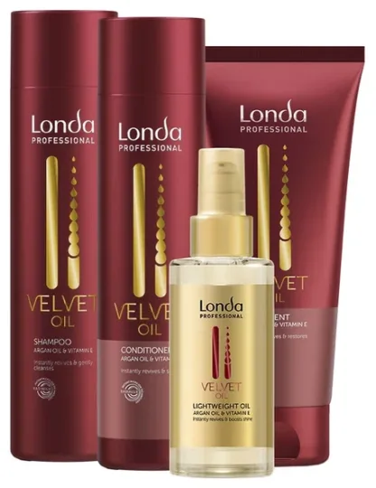 Маска для волос с маслом арганы и витамином Е – Londa Professional Velvet Oil Treatment 200 ml