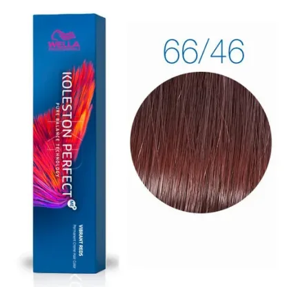 Стойкая крем-краска – Wella Professionals Koleston Perfect Me+ №66/46 (Красный рай) 60 ml