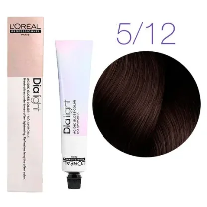 Краска для волос — L’Oreal Professionnel Dia Light № 5.12 (Шоколадная шелковица) 50 ml