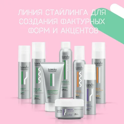 Гель волокнистый эластичный экстрасильной фиксации для волос – Londa Professional Styling Fiber Up Texture Gum 75 ml