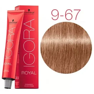 Крем-краска для волос — Schwarzkopf Professional IGORA Royal №9-67 (Блондин шоколадный медный)