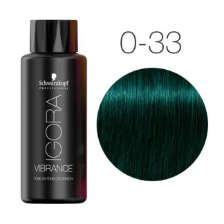 Краска для волос без аммиака — Schwarzkopf Professional Igora Vibrance № 0-33 (Антикрасный микстон)