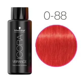 Краска для волос без аммиака — Schwarzkopf Professional Igora Vibrance № 0-88 (Красный Микстон)