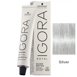 Краска для волос - Schwarzkopf Professional Igora Silver Whites Silver (Серебро) 60 ml